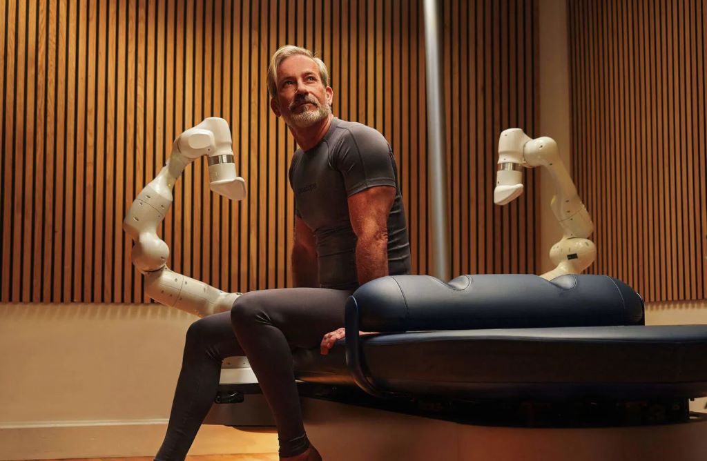 Aescape robotic massage experience
